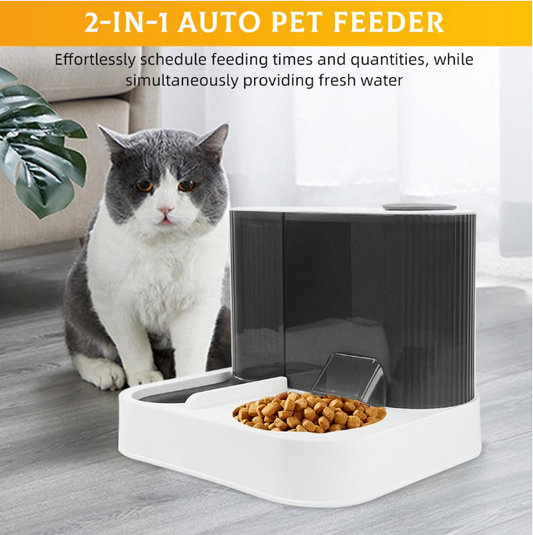 2-in-1 Automatic Pet Feeder